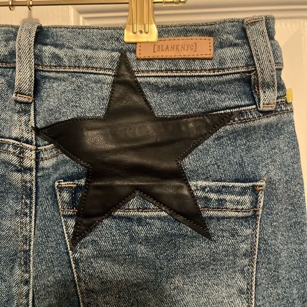 Blank NYC Blue Star Jeans